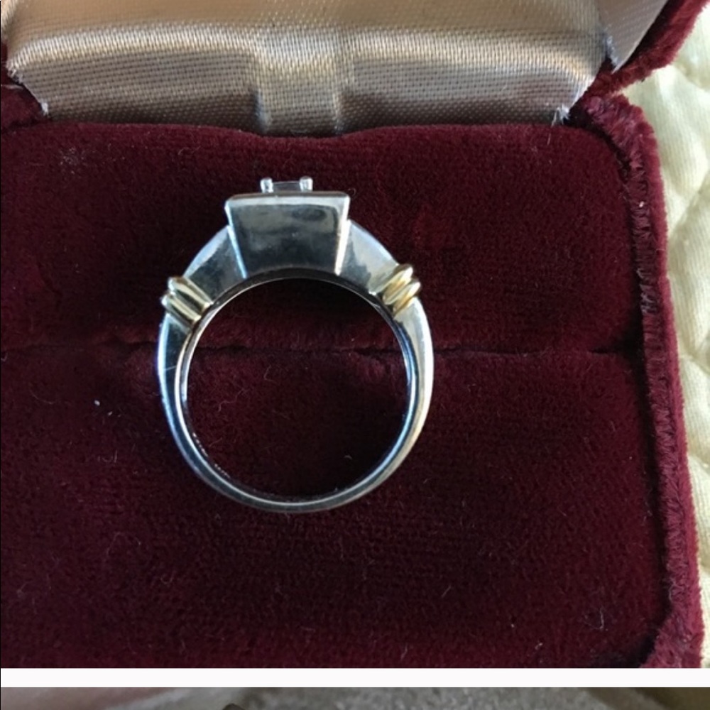 WHITE AND YELLOW GOLD DISMOND RING💍💍💍 - Picture 2 of 4
